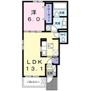 メゾン遙の間取り画像
