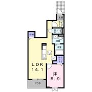 フラン・ブルームの間取り画像