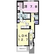 プランドールⅡの間取り画像