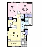 フォルトゥーナの間取り画像