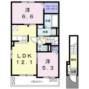 アバンツァート石垣 Ⅰの間取り画像
