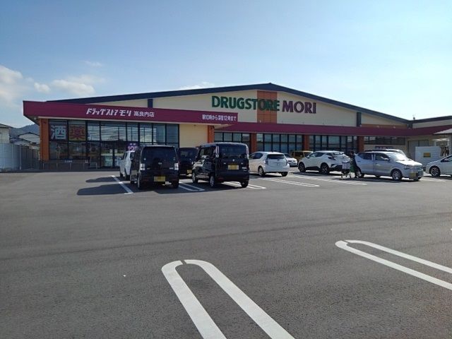 近くのドラッグモリ高良内店まで700m（徒歩9分）