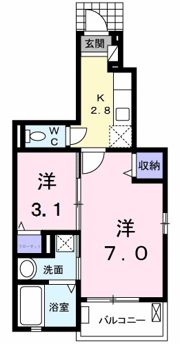 コスモの間取り画像