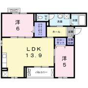 ルル オブ 蛇塚 プログレッソの間取り画像