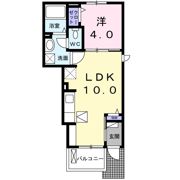 アグレアーブルAの間取り画像