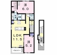 mare（マーレ）Ⅰの間取り画像