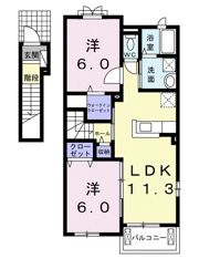 ミル・フランの間取り画像