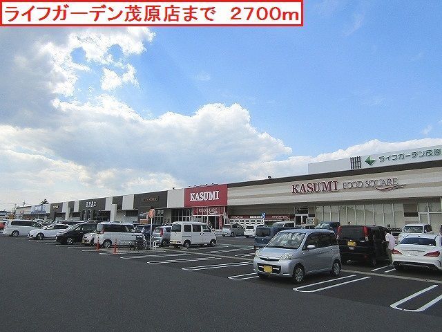 近くのライフガーデン茂原店まで2,700m（徒歩34分）