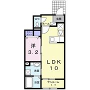 翠（みどり）の間取り画像