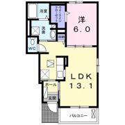 エスポワールの間取り画像