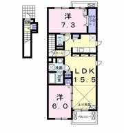 雅Bの間取り画像