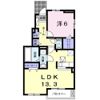 ラグーン岸脇Ⅰの間取り画像