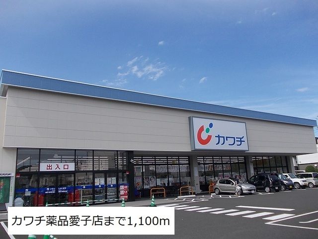近くのドラッグストアまで1,100m（徒歩14分）