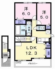 メゾンKMの間取り画像