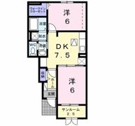 セレノ ディモーラ Ⅰの間取り画像