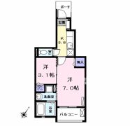 サザンクロスMⅡYの間取り画像