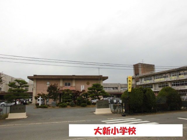 近くの大新小学校まで350m(徒歩5分)