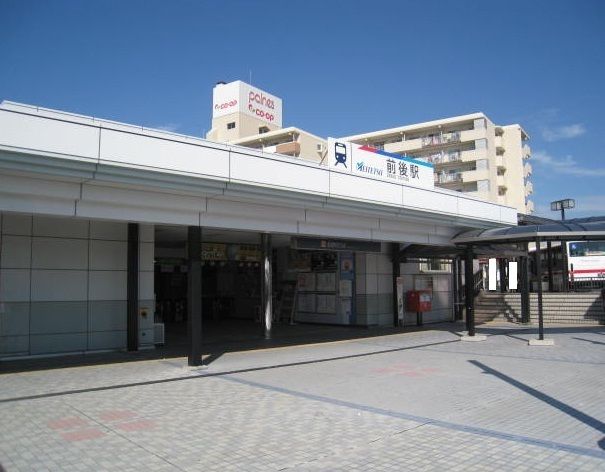 近くの名鉄前後駅まで1,800m(徒歩23分)