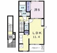 メゾンカルムの間取り画像