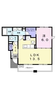 フローラ町田の間取り画像
