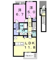 ヴァン ベールの間取り画像