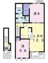 マーヴェラスⅡの間取り画像