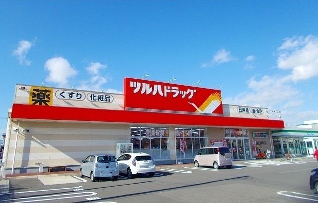 近くのツルハドラッグ　仁井田店まで800m（徒歩10分）