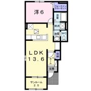 ベル アンジュの間取り画像