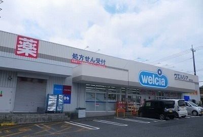 近くのウエルシア清水町新宿店まで800m（徒歩10分）