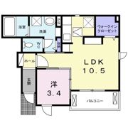 アフルエントⅡの間取り画像