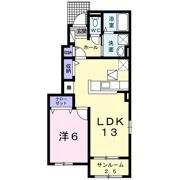 アルバⅡの間取り画像