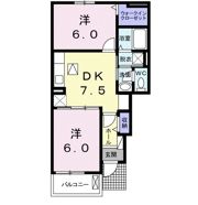 グランシャリオⅢの間取り画像