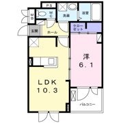 HKの間取り画像