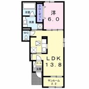 ヴィラ大畑Aの間取り画像