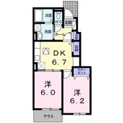 フォルトゥーナ S・Kの間取り画像