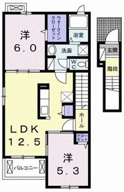 シャルール メゾンの間取り画像