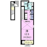 アヴニールⅡの間取り画像