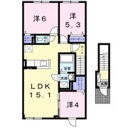 プラシードK Ⅶの間取り画像