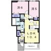 シャンティ Ⅱの間取り画像