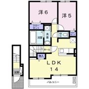 シャンティ Ⅱの間取り画像