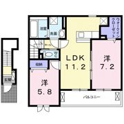 コンフォール ドミールⅡの間取り画像