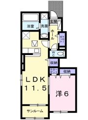 フィオーレガーデンⅠの間取り画像