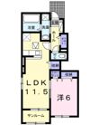 フィオーレガーデンⅠの間取り画像