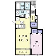 スパークルⅡの間取り画像