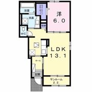 レモン ハウス Kの間取り画像