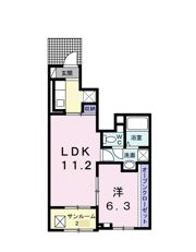 レジデンス青井の間取り画像