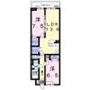 アジュール京田辺 Ⅰの間取り画像