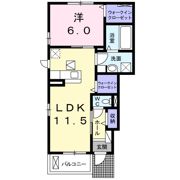 トップヒルズ Ⅰの間取り画像