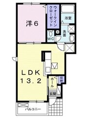 ルミエール ソレイユの間取り画像
