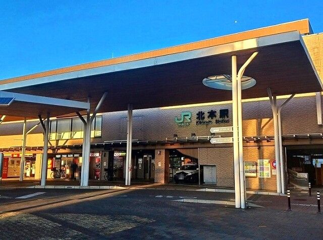 近くの北本駅西口まで1,980m（徒歩25分）